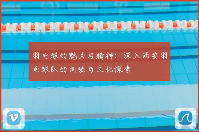 羽毛球的魅力与精神:深入西安羽毛球队的训练与文化探索