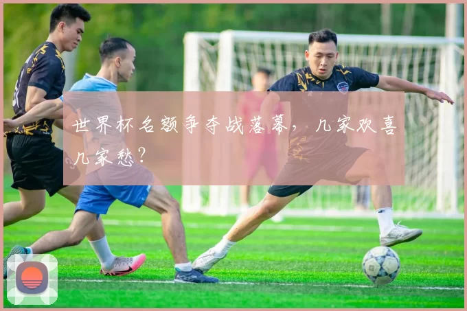 世界杯名额争夺战落幕，几家欢喜几家愁？