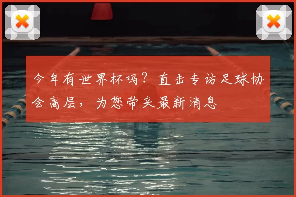 今年有世界杯吗?直击专访足球协会高层,为您带来最新消息