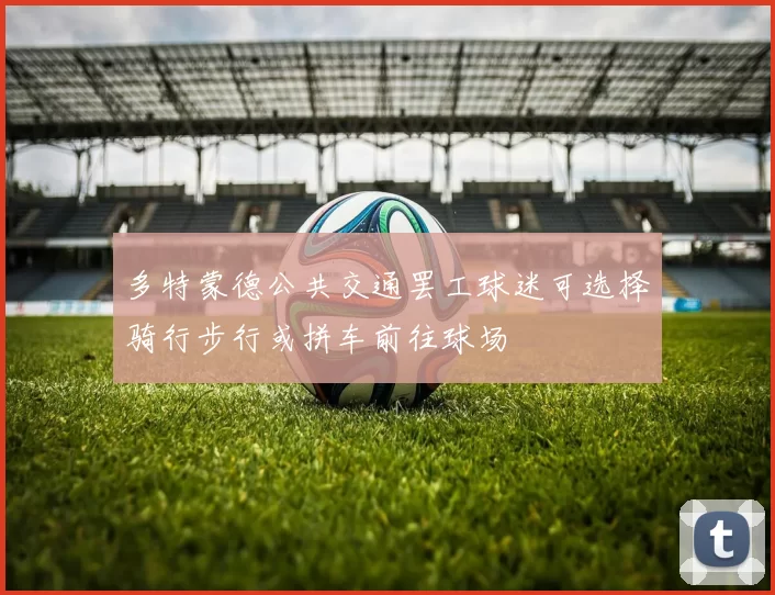 多特蒙德公共交通罢工球迷可选择骑行步行或拼车前往球场